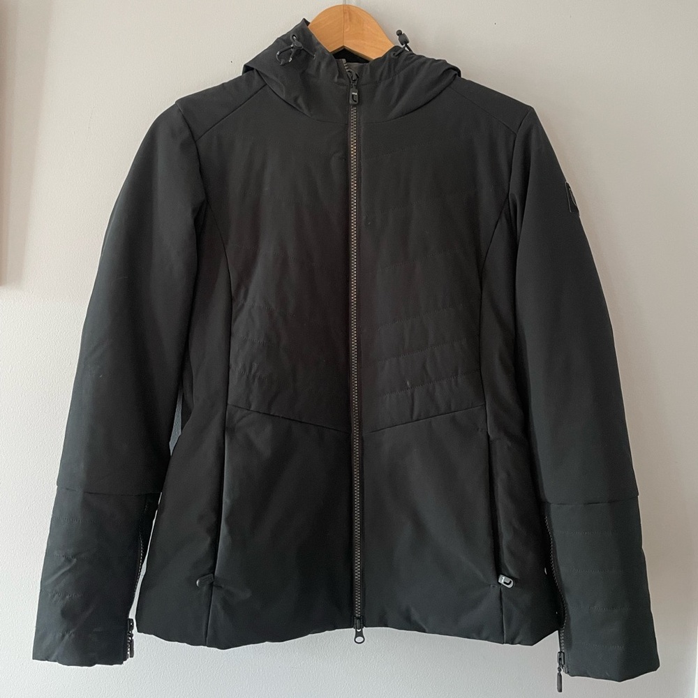 Lole Black Hooded ski Jacket